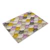 Mermaid Scales Placemat Geometric Placemat Coaster Table Decoration Mat Kitchen Posavasos Manteles individuales Onderzetters