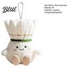 Creative Hanging Ornament Badminton Plush Keychain Cute Shuttlecock Stuffed Toy for Bag Car Kawaii Decor Decor Soft Mini Pendant Gift Fans