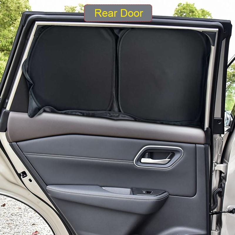 Car Black Windows Privacy Sunshade For NISSAN X-TRAIL ROUGE 2014-2026 Anti-UV Heat Insulation Protect Cover Interior Accessories