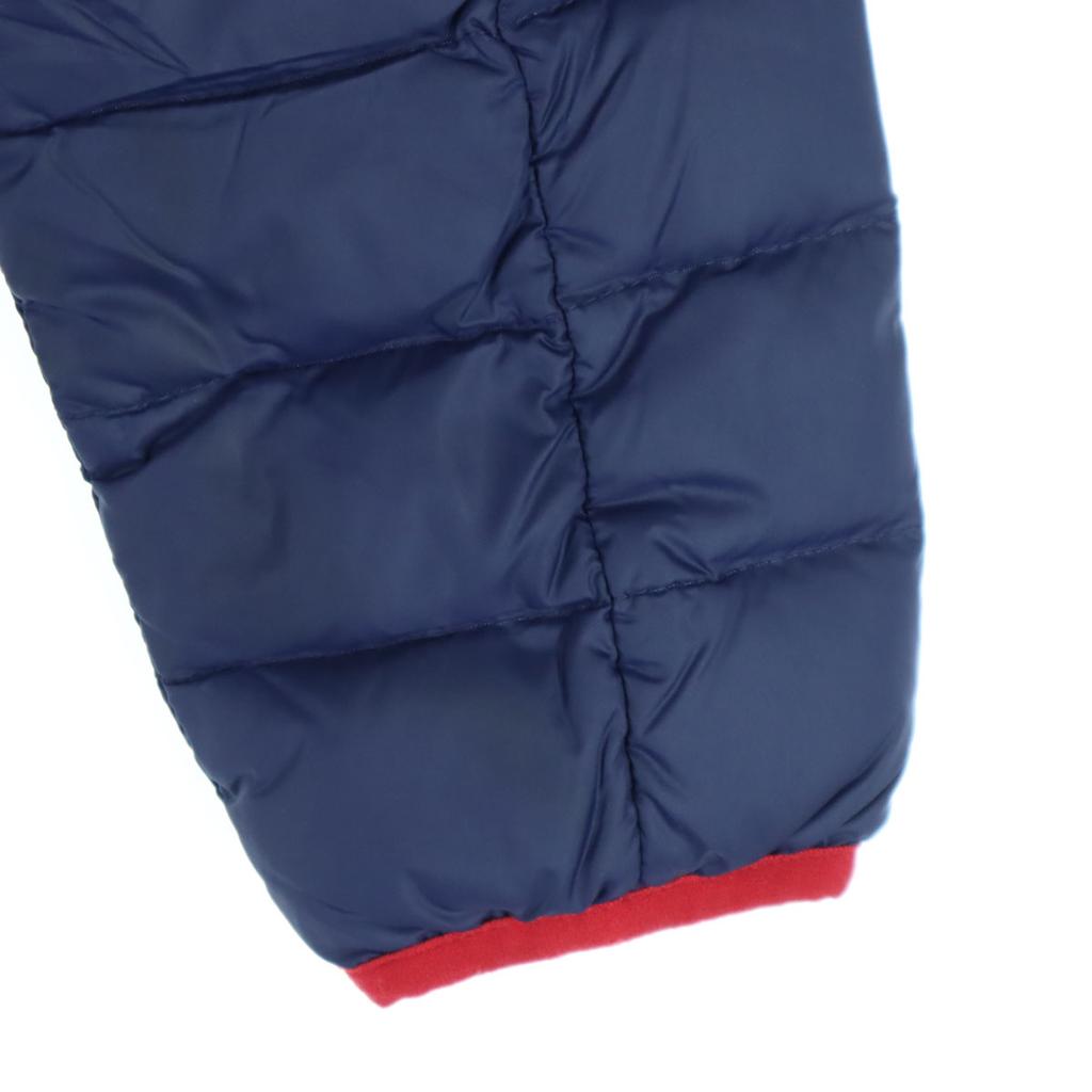 POLO RALPH LAUREN One-point logo two-tone color Long sleeve Down jacket Kid's Used