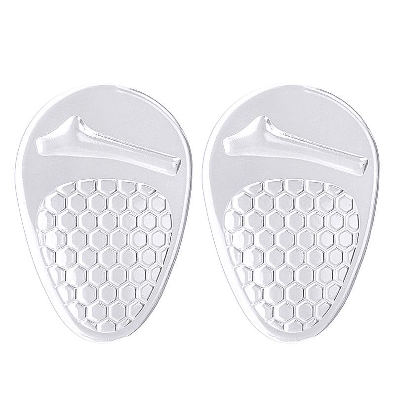 GEL Honeycomb Forefoot Cushion: Pressure Relief, Self-Adhesive, Massaging, Anti-Slip Pad for High Heels