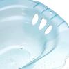 Sitz Bath for Toilet Seat Sits Deeper Bowl Reusable Wide Easy To Store with Hanging Hole