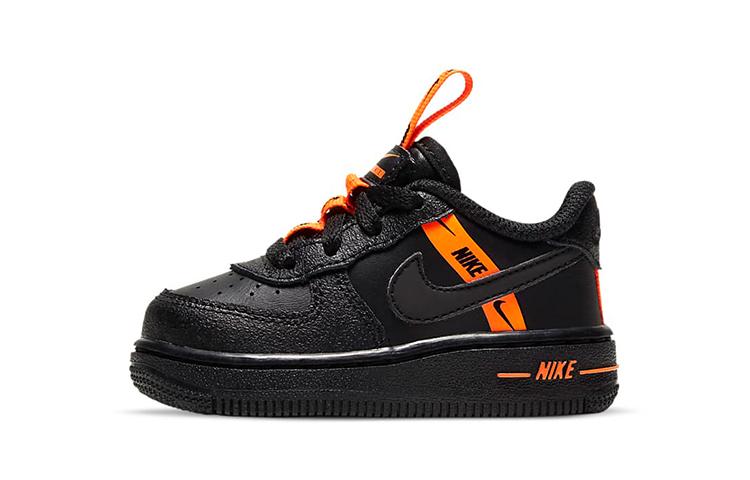 

Nike Force 1 Worldwide Pack Black Total Orange TD CT4682-001 22