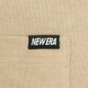 New Era Oversized Baumwoll-Taschen-T-Shirt mit Mini-Markenlogo, Kamel, XL, Exklusiv bei ONSPOTZ