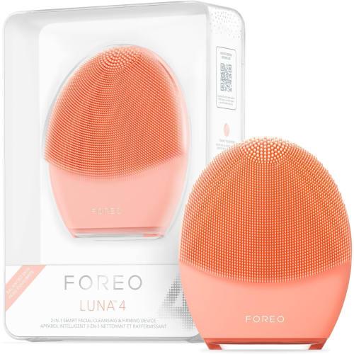 

Foreo luna 4 luna 4 foreo smart cleansing device facial beauty device electric facial cleansing brush silicone aging care* balance skin peach