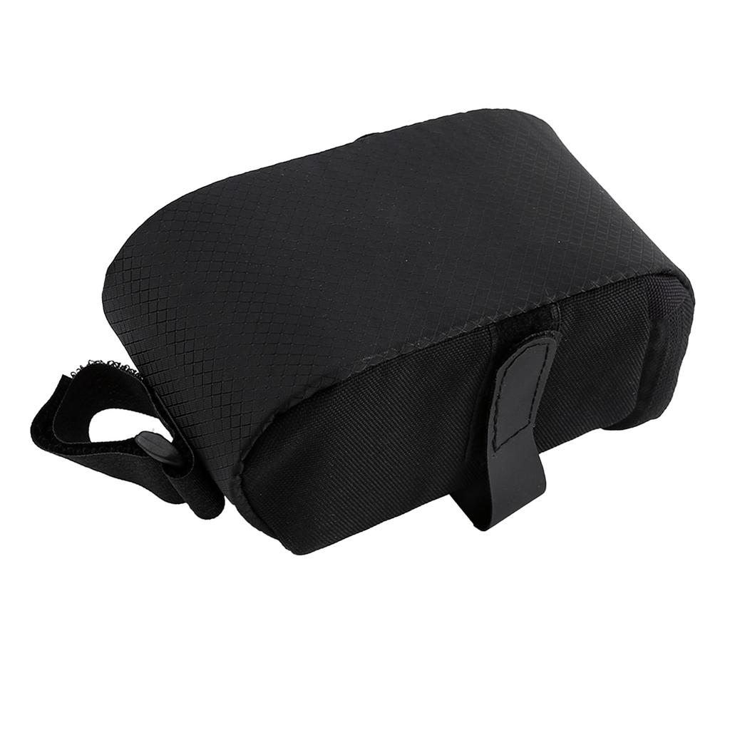 Saddle Bag Rear Seat Storage Tail Pouch Bike Bag For Outdoor Riding Equipment(black)