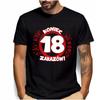 Prezent Na 18 Urodziny Koszulka T Shirt Dla Chłopaka Dziewczyny Osiemnastka