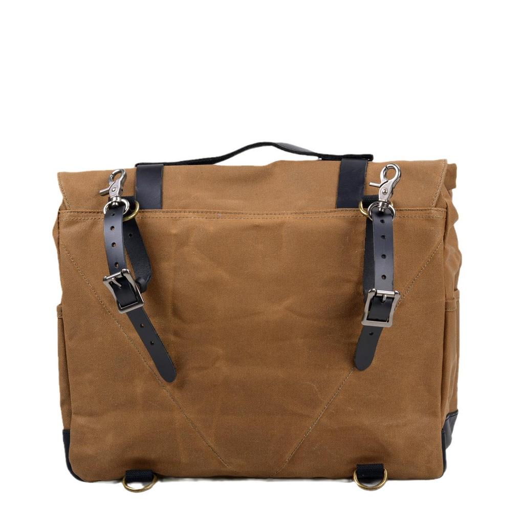 Waterproof Retro Motorcycle Knight Saddlebag & Tail Bag for Helmet & Cycling Gear