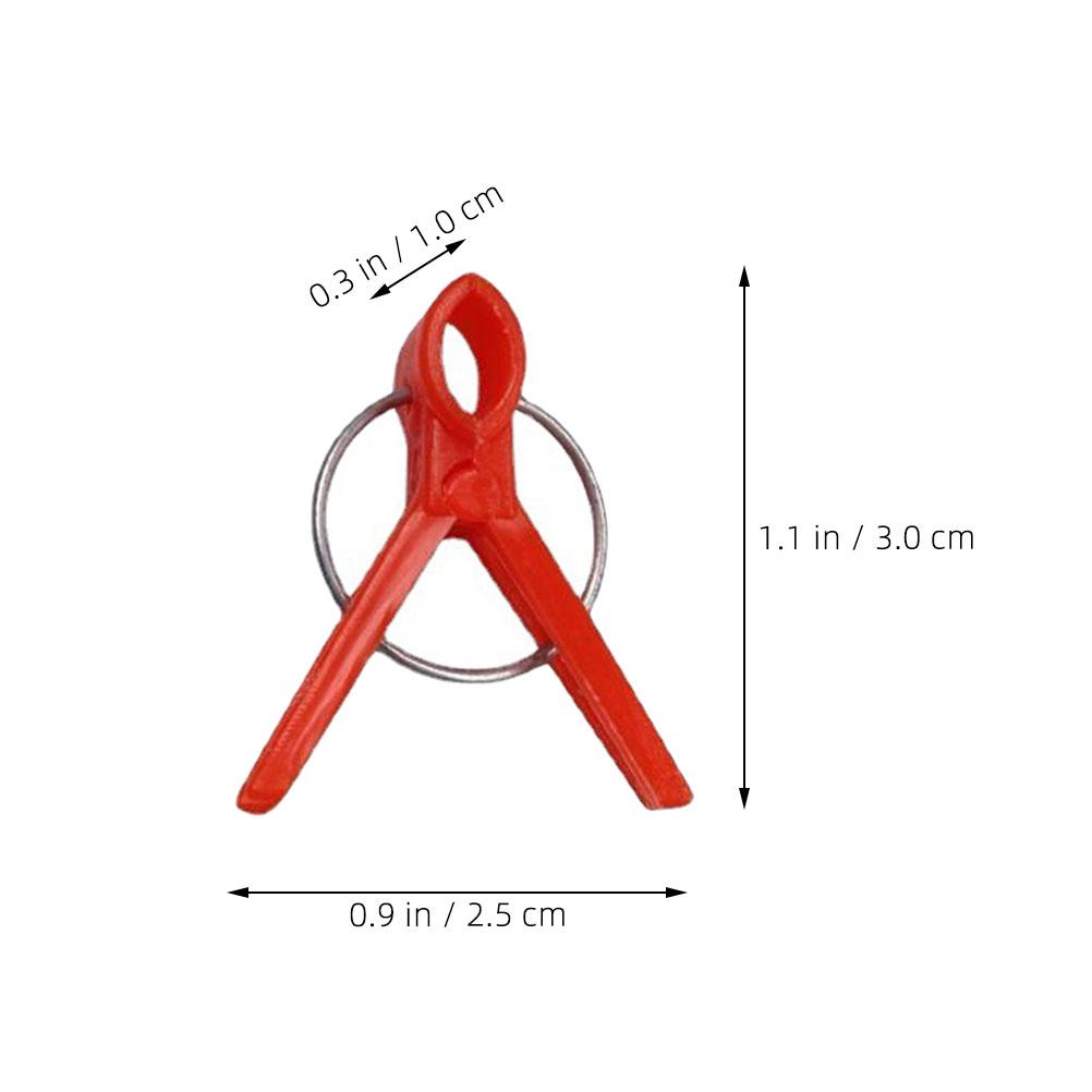 1 Set Veredelungsklammern Gewächshauspflanzen Befestigungsklammern Pflanzenstielhalter Fixe Klemmen Kunststoffklammern Für Gurken Chili Zangen