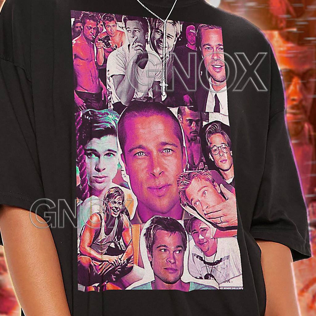 BRAD PITT Shirt, Brad Pitt Vintage Tshirt, Brad Pitt Retro Tees, Brad Pitt Retro 90s Sweater, Actor Brad Pitt Movies Merch Gift #saf