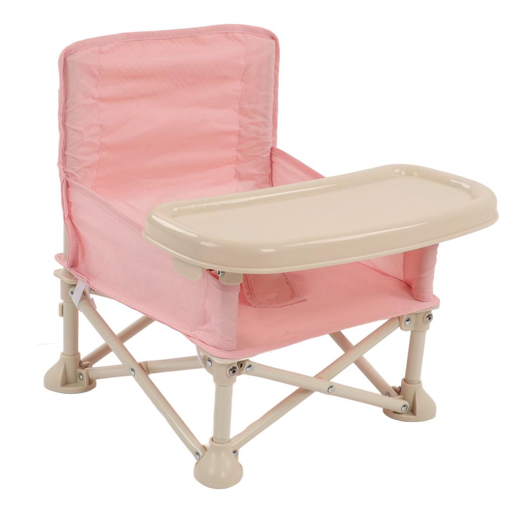 Baby Picnic Chair Dining Portable Infant Training Chair Outside Foldable Safety Belt High