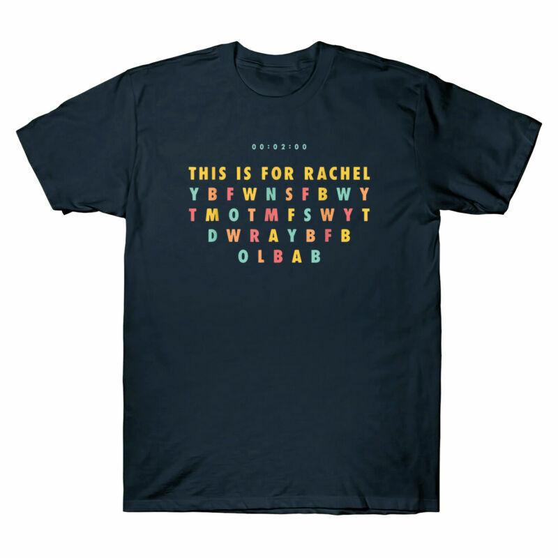 This Is for Rachel Voicemail Abbreviation Viral Colorful Funny Meme Men T-Shirt XXXXL