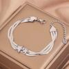 Popular bracelet, titanium steel does not fade, love zircon bracelet, high-end female light luxury niche bracelet, bracelet.