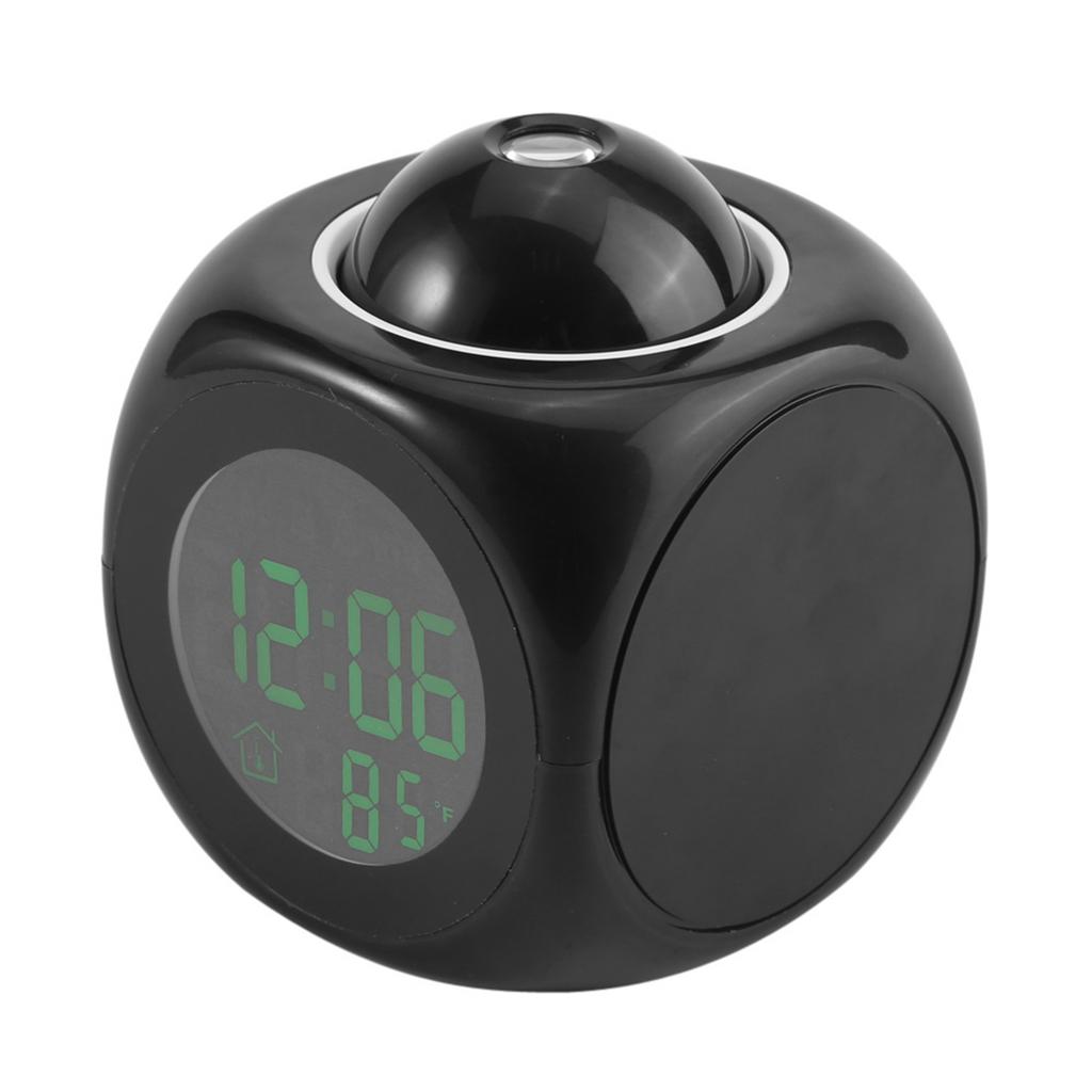 Multi Function Digital LCD Wall Projection Voice Talking Temperature Display LED Alarm Clock