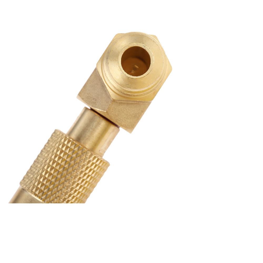 Low Pressure 3/8" Male Flare Propane Elbow Adapter For 17'' and 22''