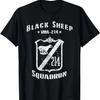 Black Sheep Squadron VMA-214 WWII Vintage T-Shirt