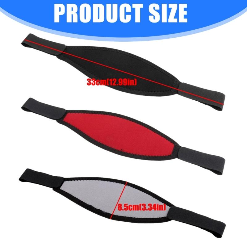 Universal Snorkels Mask Protective Band Durability Neoprene Design For Frequent Diver And Swimmers