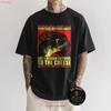 Lustiges Retro-Ratte Unzählige Schrecken erwarten Japanisches T-Shirt vintage Gewaschen Dehnbar Grafik Bequem Unisex Mode Weich