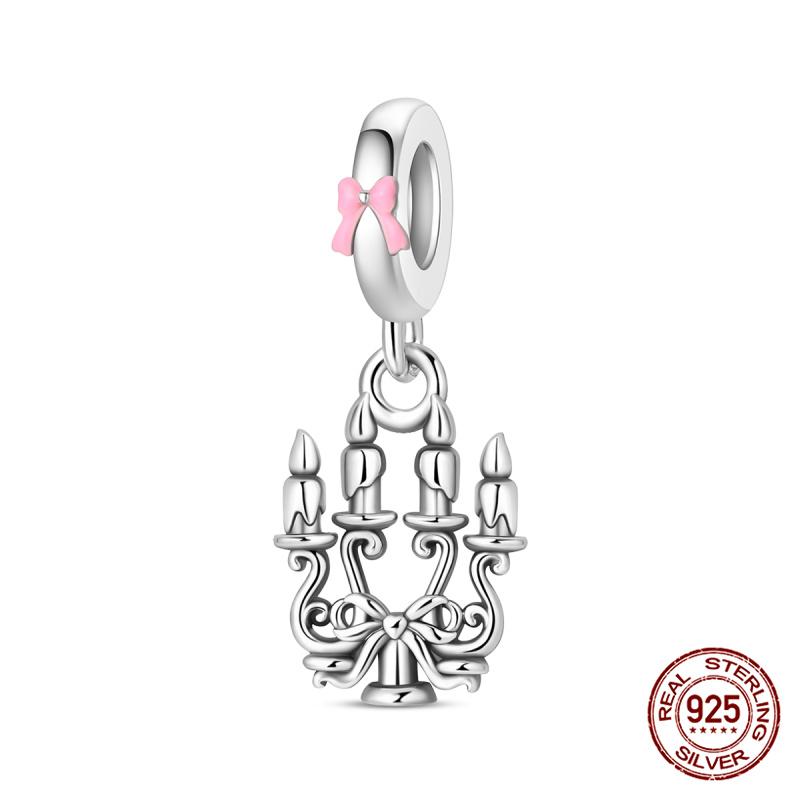 New 100% Copper Original Halloween Beaded Bat Black Skull Charms Fit Bracelet Diy Jewelry Making Women'S Gifts