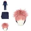 Authentic Jujutsu Kaisen Yuji Itadori Cosplay Costume For Men And Women With Wig