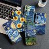 Sunflower Starry Night Van Gogh Phone Cover Case for Motorola Moto Edge 70 60 Fusion NEO Pro G Stylus G56 G96 G04 G05 20 Casing