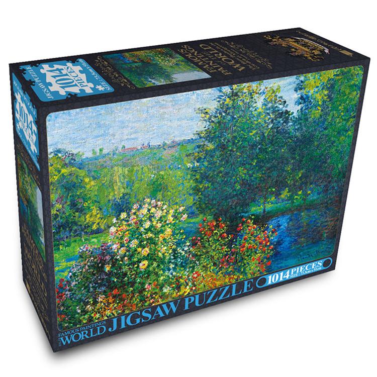 Puzzle rosier du jardin de Mongeron, célèbre tableau, 1014 pièces, puzzle coréen populaire