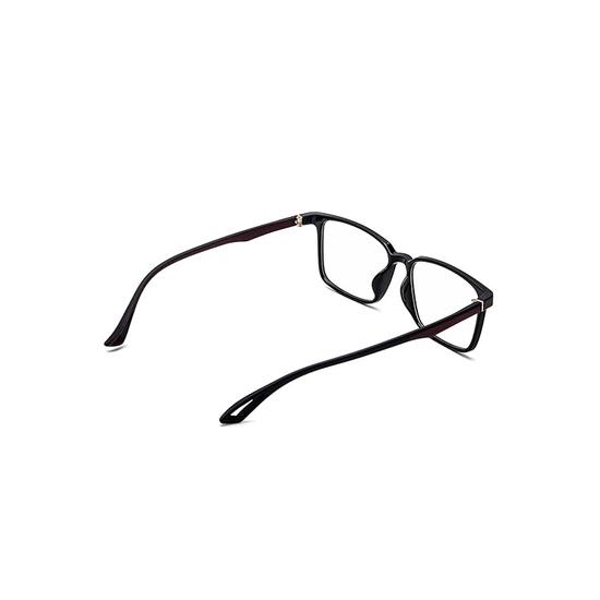 Intellilens Quadratische Blaulichtfilter-Computerbrille für Augenschutz mit Linsenreiniger-Lösung für Brillen | Blaulichtfilter(53-16-135)
