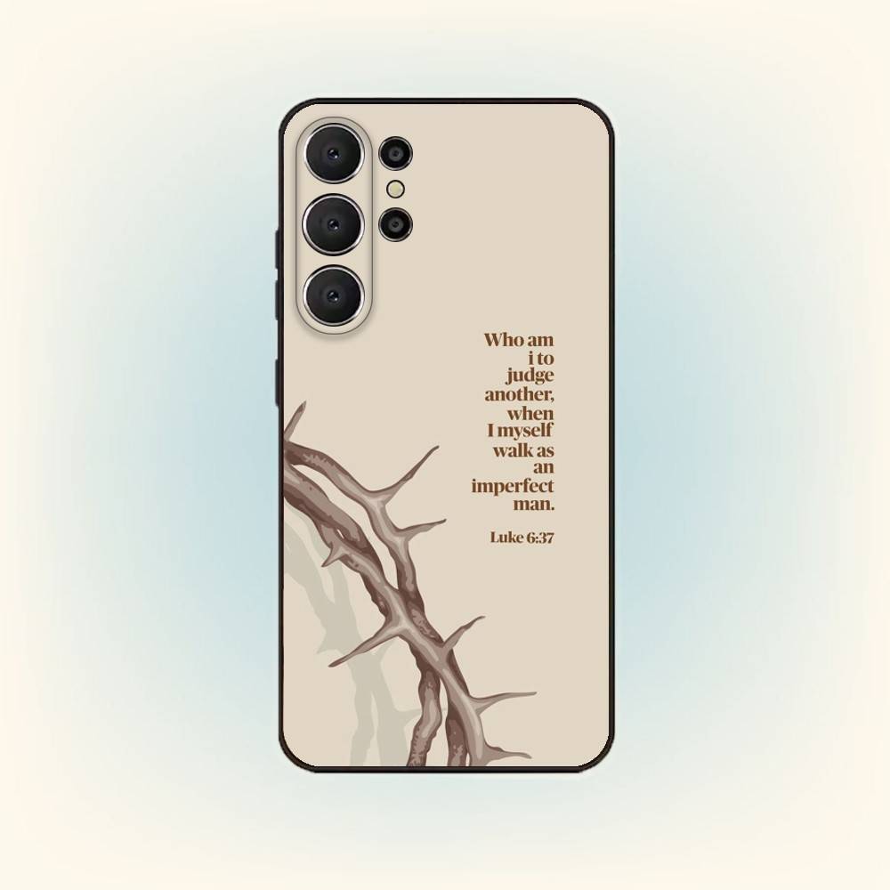 

J-Jesus B-Bible Verse Phone Case For Samsung S26,S25,S24,S21,S22,S23,S30,Ultra,S20,FE,Lite,10,9,Black Cover Samsung S24fe