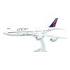 Modelo de Avião em Metal Fundido Altamente Detalhado: Boeing 747 da Delta Air Lines (Modelo 14, 16cm)