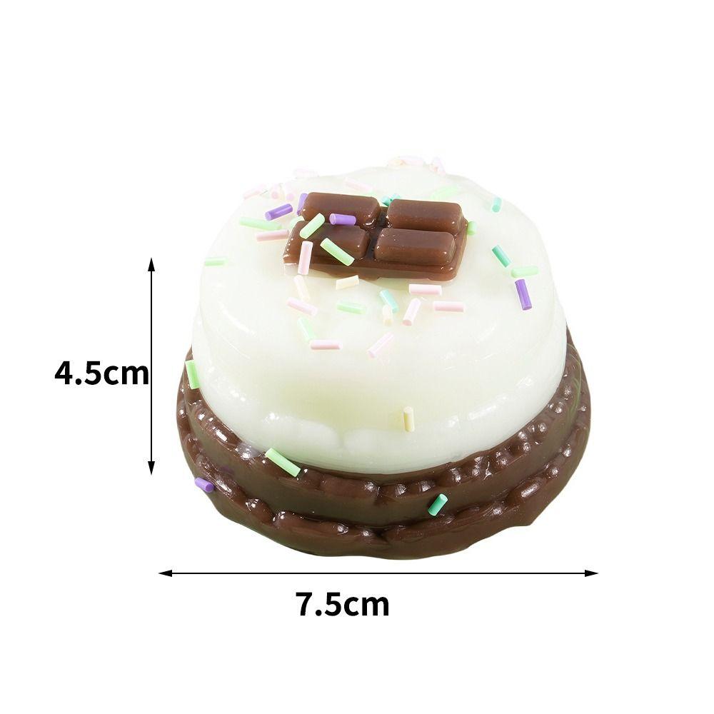 Slow Rebound Cake Squeeze Toy Soft Stress Squeeze Toy Gifts Release Anxiety Toys Stress Relief