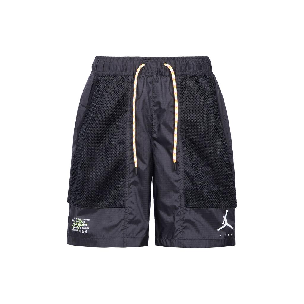 Jordan Jumpman Statement Woven Drawstring Shorts Men Bottoms Black DM1407-010