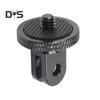 Action Camera Tripod Mount for Insta360 for GOPRO 1/4-inch Screw CNC Aluminum Alloy Mini Tripod Adapter Sports Camera Accessories