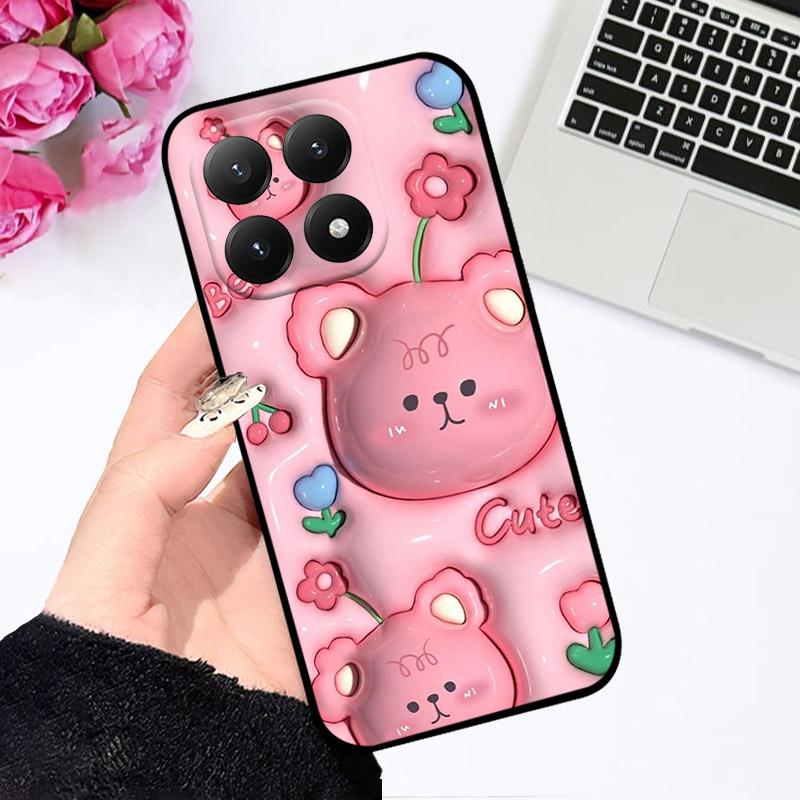 For Xiaomi 15T Case Fashion Oil Painting Phone Cover For Xiaomi 15T Cases 15 T Soft TPU Silicone Full Protective Shockproof Capa