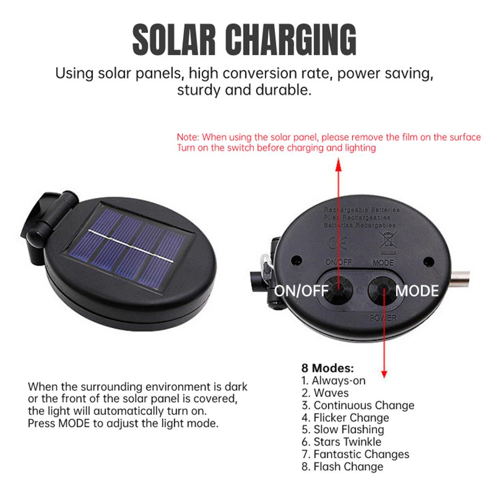 Solar Firework Light 90/120/150 LED Lights Outdoor Firework Solar Garden Decorative Lights Waterproof