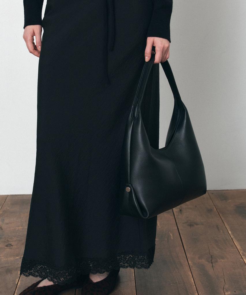 Siyazu Siac3076 Lambskin Flow Bag M_Black