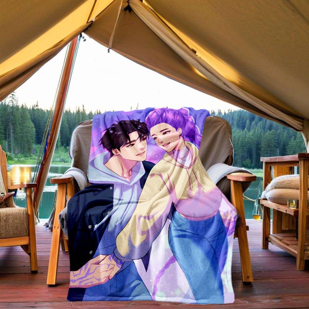 

Cozy Hoodies for Couples: Matching Cute Sweatshirts Set Blanket Lightweight Flannel Throw Blanket for Sofa, Bed, Travel, Camping, Livingroo 130x150cm