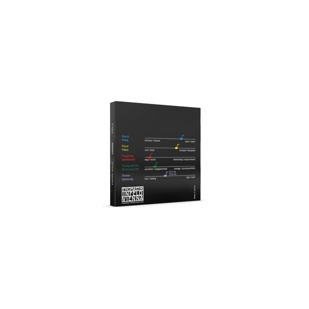 THOMASTIK Vision SOLO Viola String Set