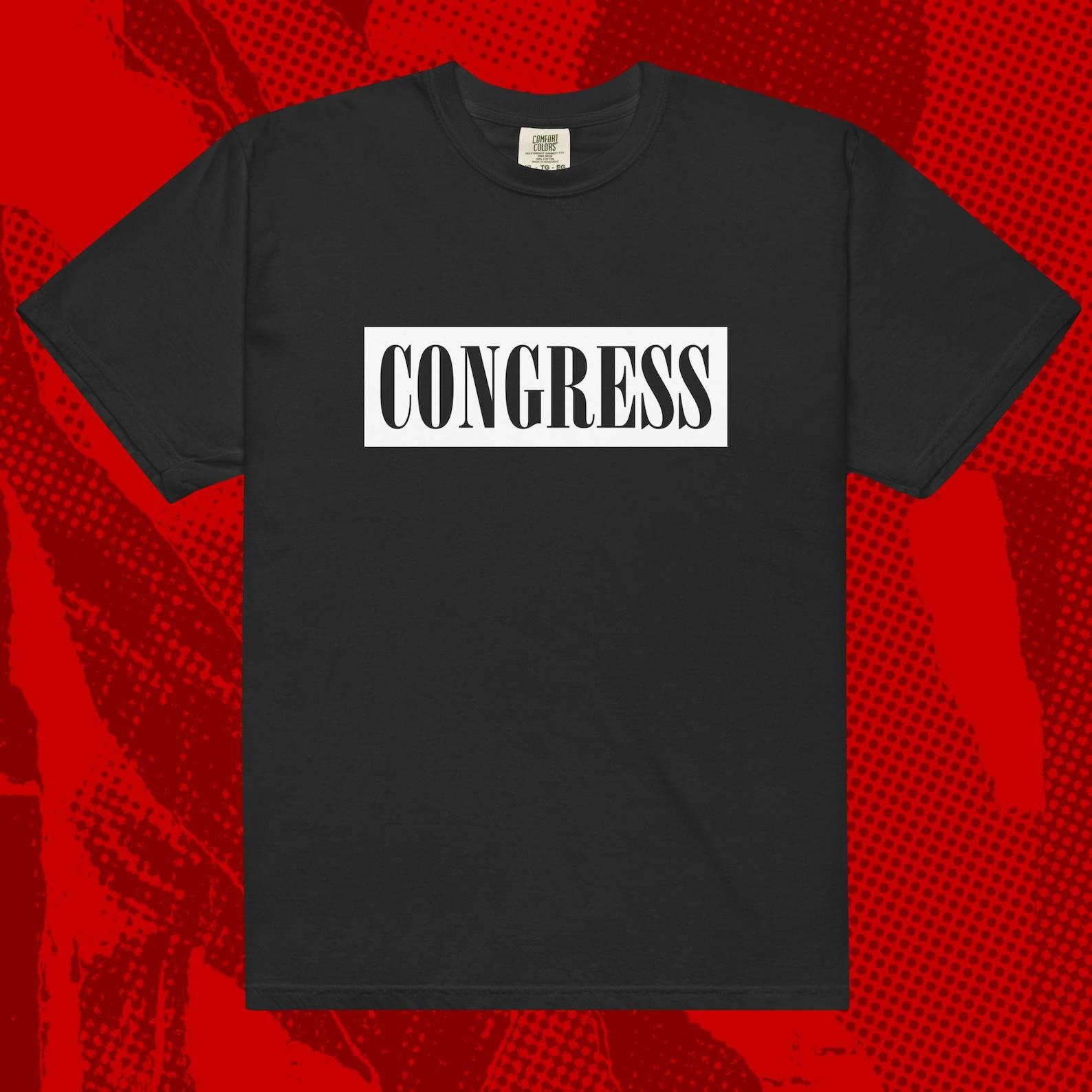 Congress Logo Shirt | Hardcore Integrity Culture Liar Morning Again H8000 3XL