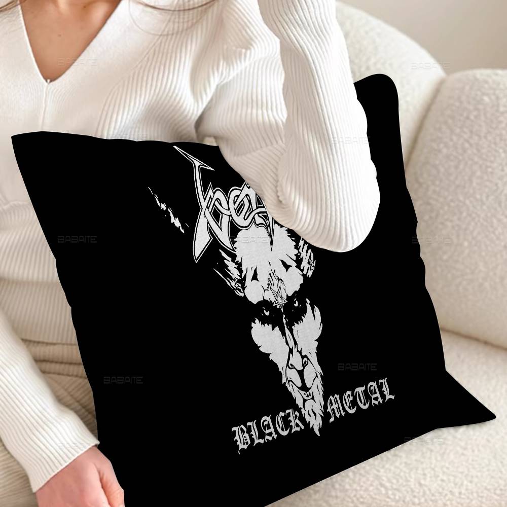 V-Venoms B-Black Metal Band Pillowcase Toon Gift Cushion Cover Bedroom Home Sofa Chair Seat Decor Pillow Case