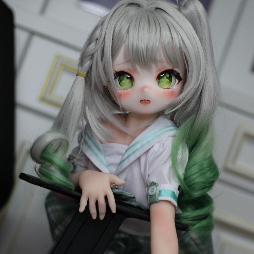 68cm/85cm Men's Mini Sex Doll Green Eyes Anal Sex Anime Cosplay Masturbation Cup Erotic Adult Sex Toy