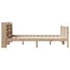 Solid Wood Bed without Mattress 160x200 cm Pine Wood