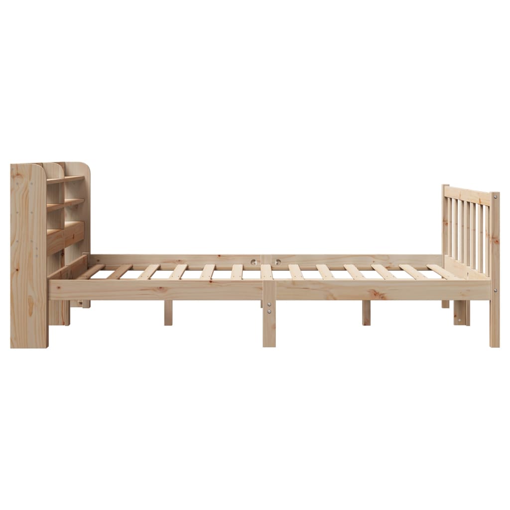 Solid Wood Bed without Mattress 160x200 cm Pine Wood