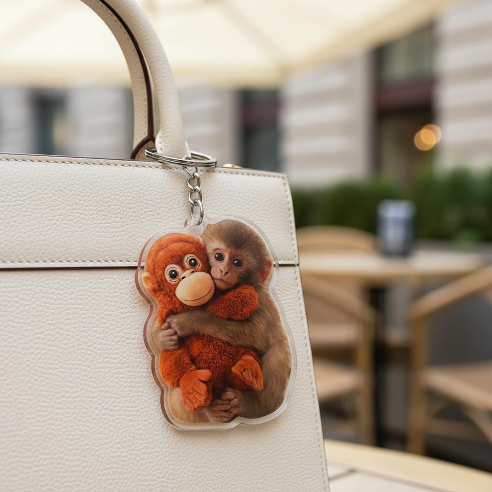 High-Standard-Quality Cute High-Quality Cartoon Punch- High-Quality Monkey High-Quality Keychain High-Quality Lovely High-Quality Ugly High-Quality
