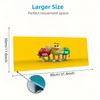 M&M's Large Size Mouse Pad Large Gaming Table Cushion Non-slip Laptop Tablet Big Mousepad XXL Mat Mini PC Playmat With Lock edge