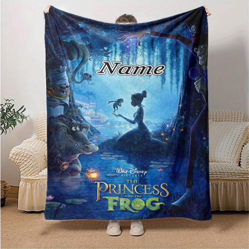 Custom 1pc Evil Queen's Crown Blanket, Soft And Comfortable Blanket, Casual Warm, Camping Travel Blanket, Birthday Gift Q910180
