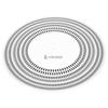 LP Music Enjoyment Adjustment Tool Disc Record Player Calibration Disc Record Adjustment Tool Stroboscope for Record Players - Black/White/1 - - -