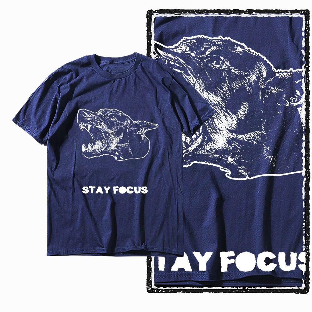 

G59 NAVY Big Size 100% Cotton Dog Printed Men s T-shirt | Streetwear Cool Vintage O-neck men s Tee Tshirt 2XL