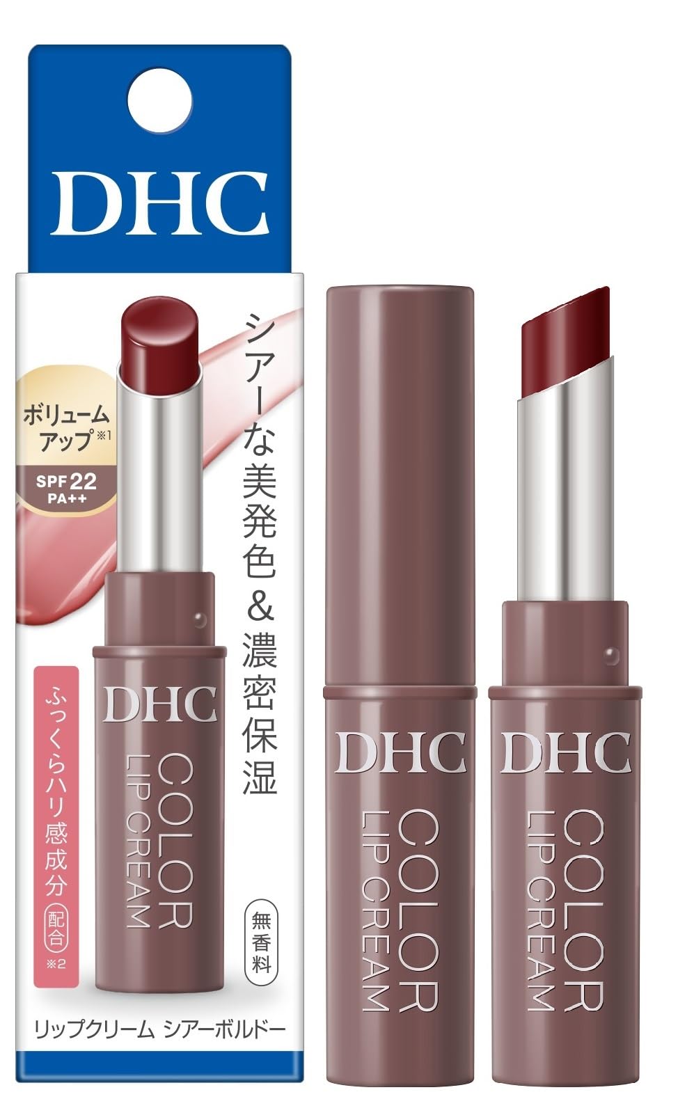 DHC Lip Cream Sheer Bordeaux