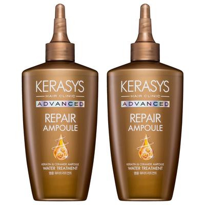 Kerasys Advanced Repair Ampoule Water Hair Treatment, 220ml, 2 Units