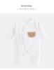 Newborn Boneless Butterfly Jumpsuit with Bear Design – Spring/Autumn Baby Clothes